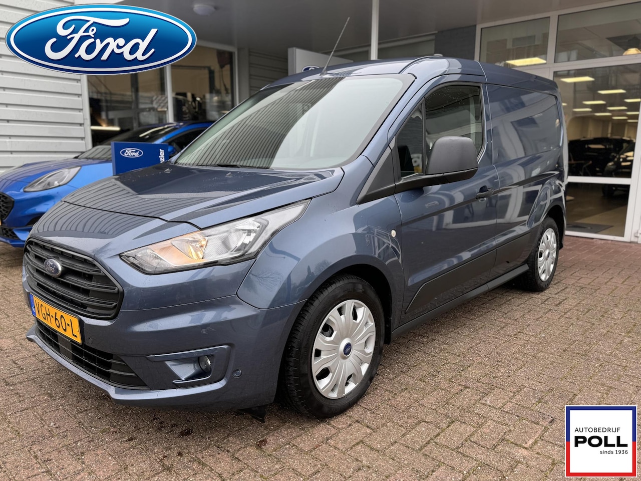 Ford Transit Connect - 1.0 EcoBoost 100pk Airco Cruise Voorruitverwarming Bluetooth set Winterbanden Dealeronderh - AutoWereld.nl