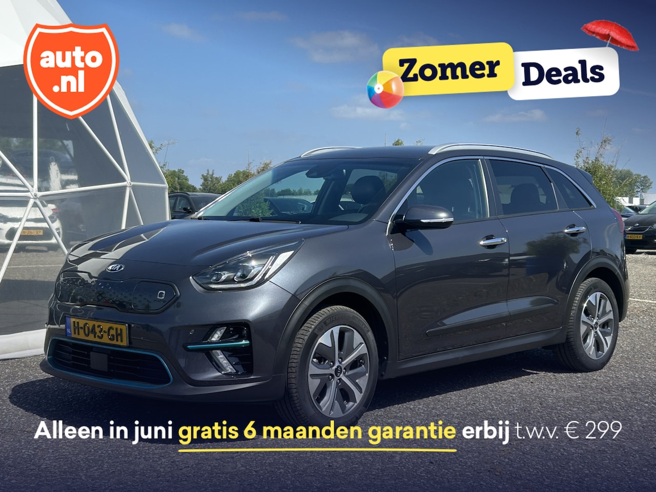 Kia e-Niro - ExecutiveLine 64 kWh | Adapt Cruise Control | JBL | Lederen bekleding | Camera | Carplay | - AutoWereld.nl