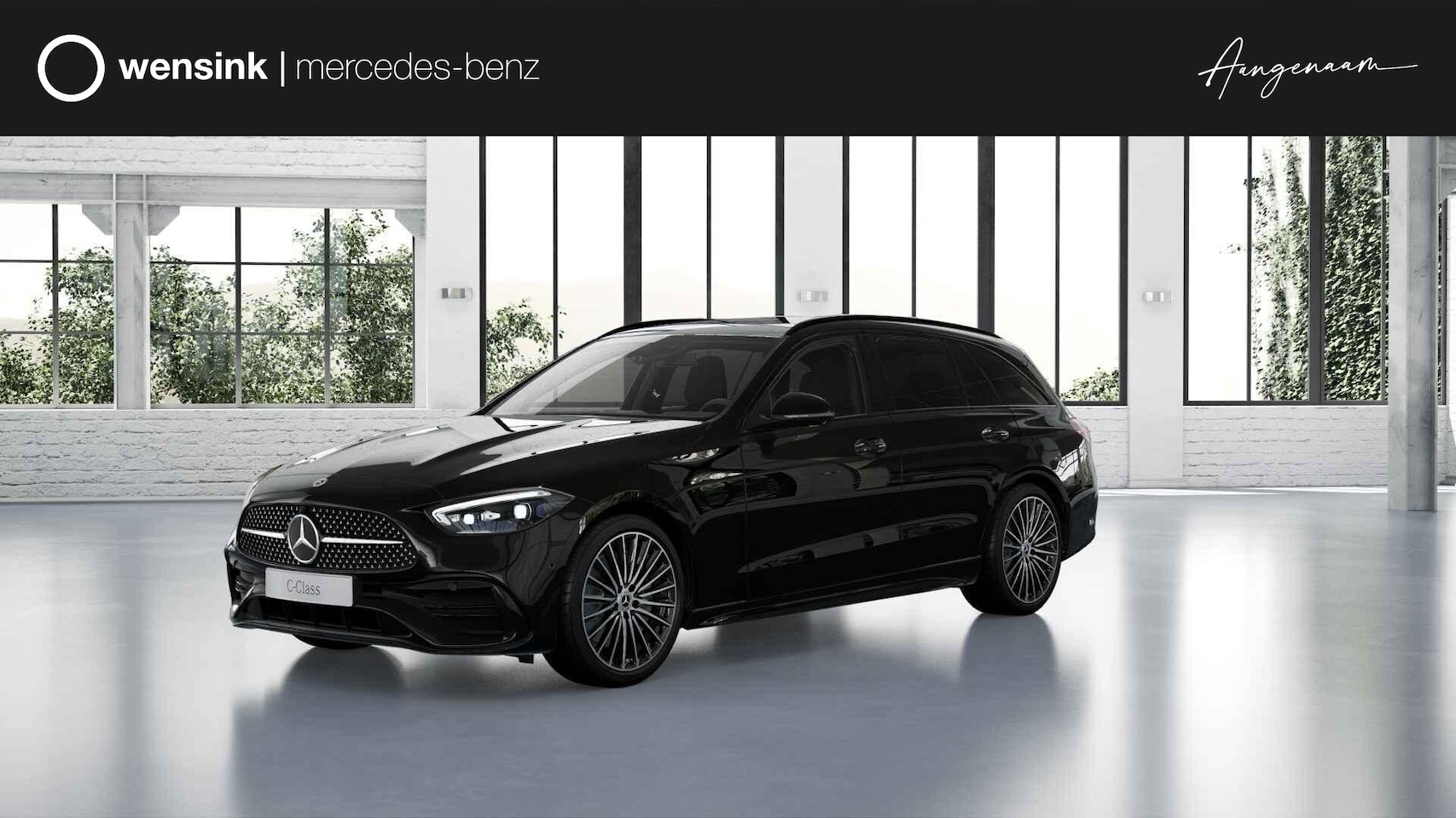 Mercedes-Benz C-klasse Estate - 300e Business Solution AMG | Panoramaschuifdak |  Rijassistentiepakket Plus | Trekhaak | B - AutoWereld.nl