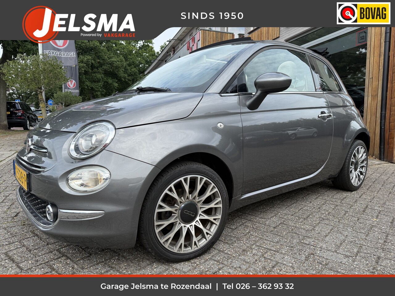 Fiat 500 C - 0.9 TwinAir Turbo Lounge 0.9 TwinAir Turbo Lounge, Navi | Pdc | NL auto - AutoWereld.nl