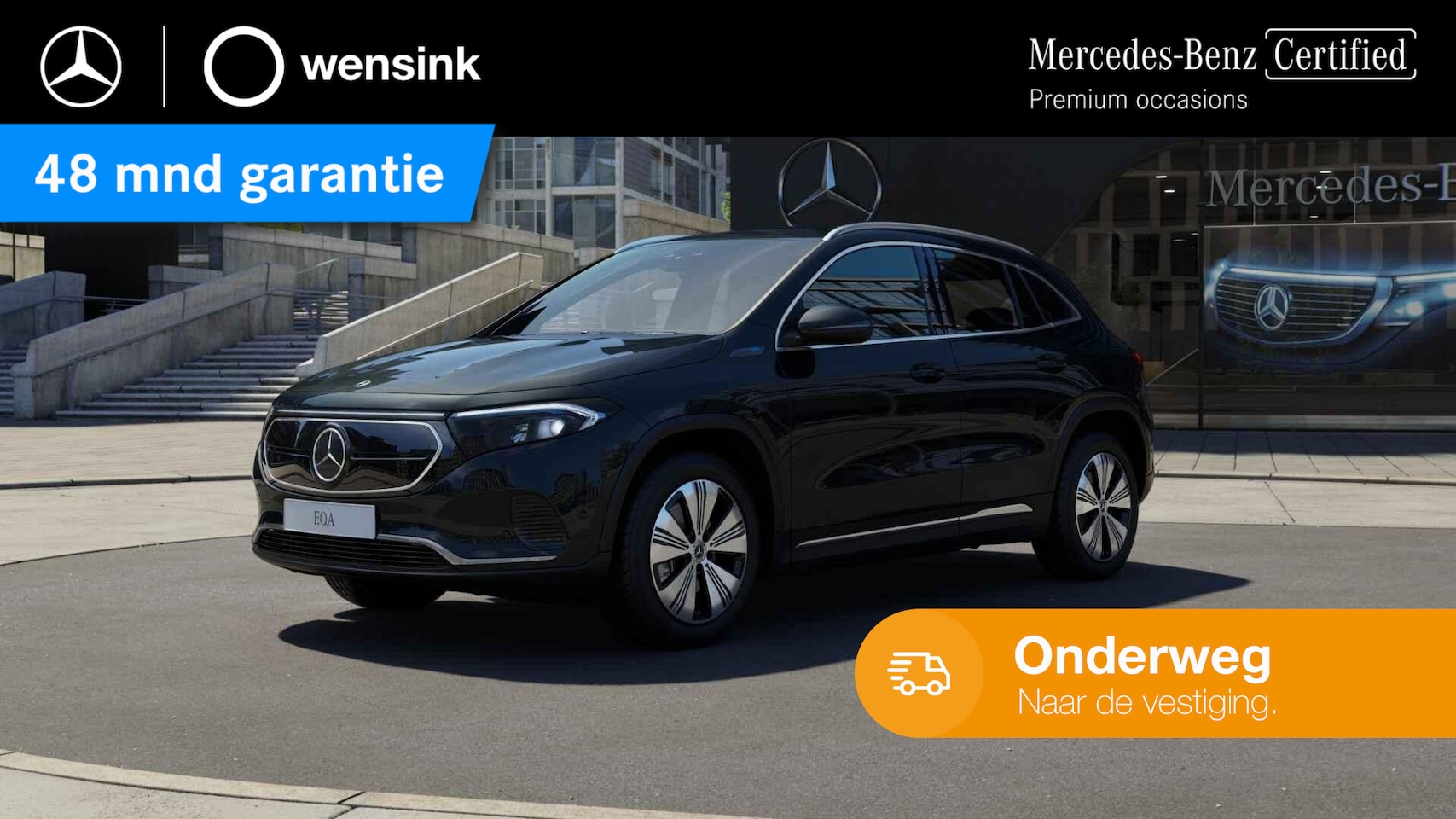 Mercedes-Benz EQA - 250 Business Solution Luxury 67 kWh | Rijassistentiepakket | Trekhaak | Stoelverwarming | - AutoWereld.nl