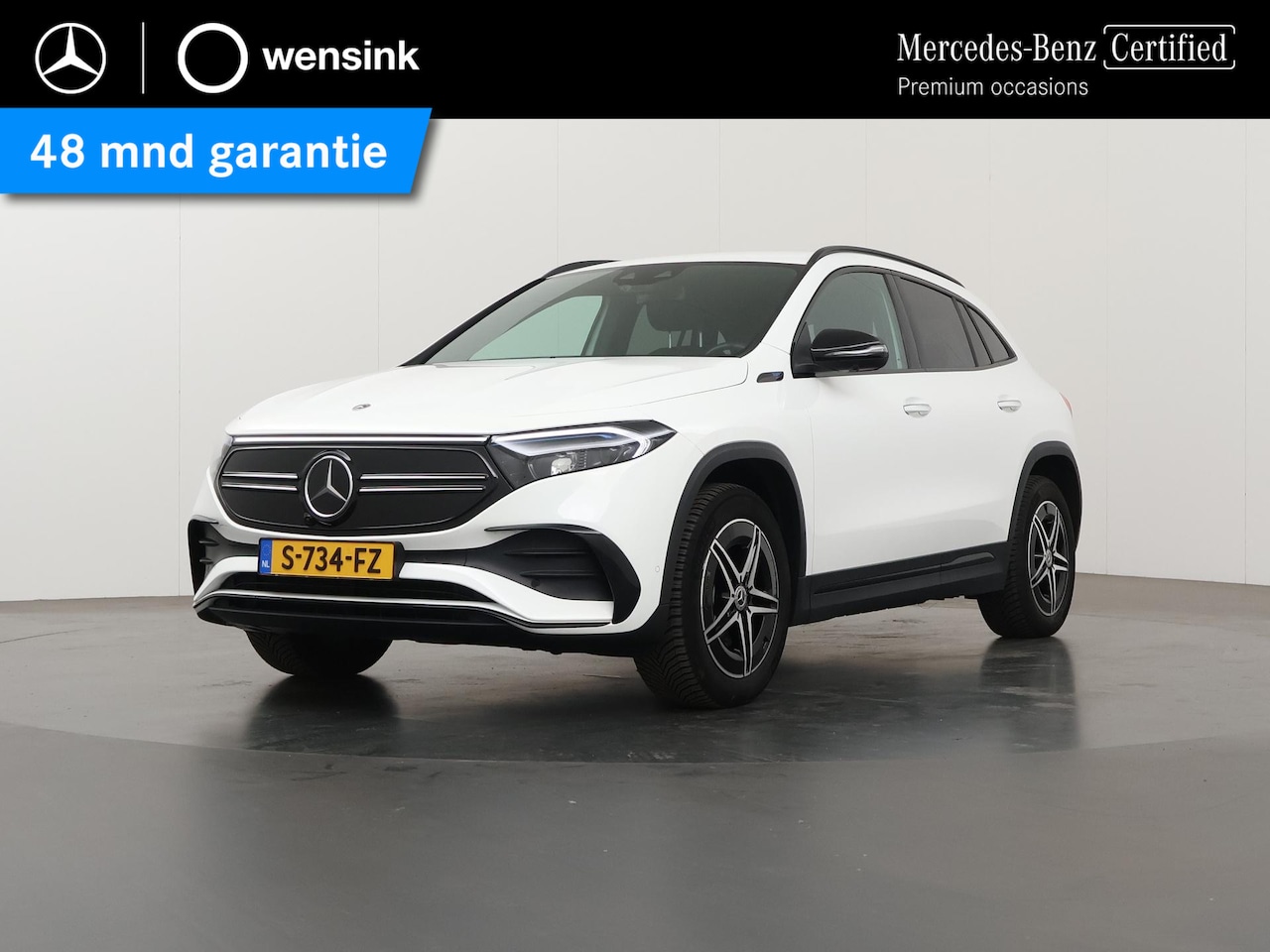 Mercedes-Benz EQA - 250 AMG Line 67 kWh | Rijassistentiepakket | Premium Pakket | Trekhaak | 360 graden camera - AutoWereld.nl