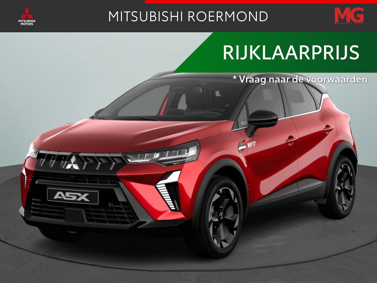 Mitsubishi ASX - 1.6 HEV AT First Edition Mengelers Actie Prijs: € 36.790,00* - AutoWereld.nl