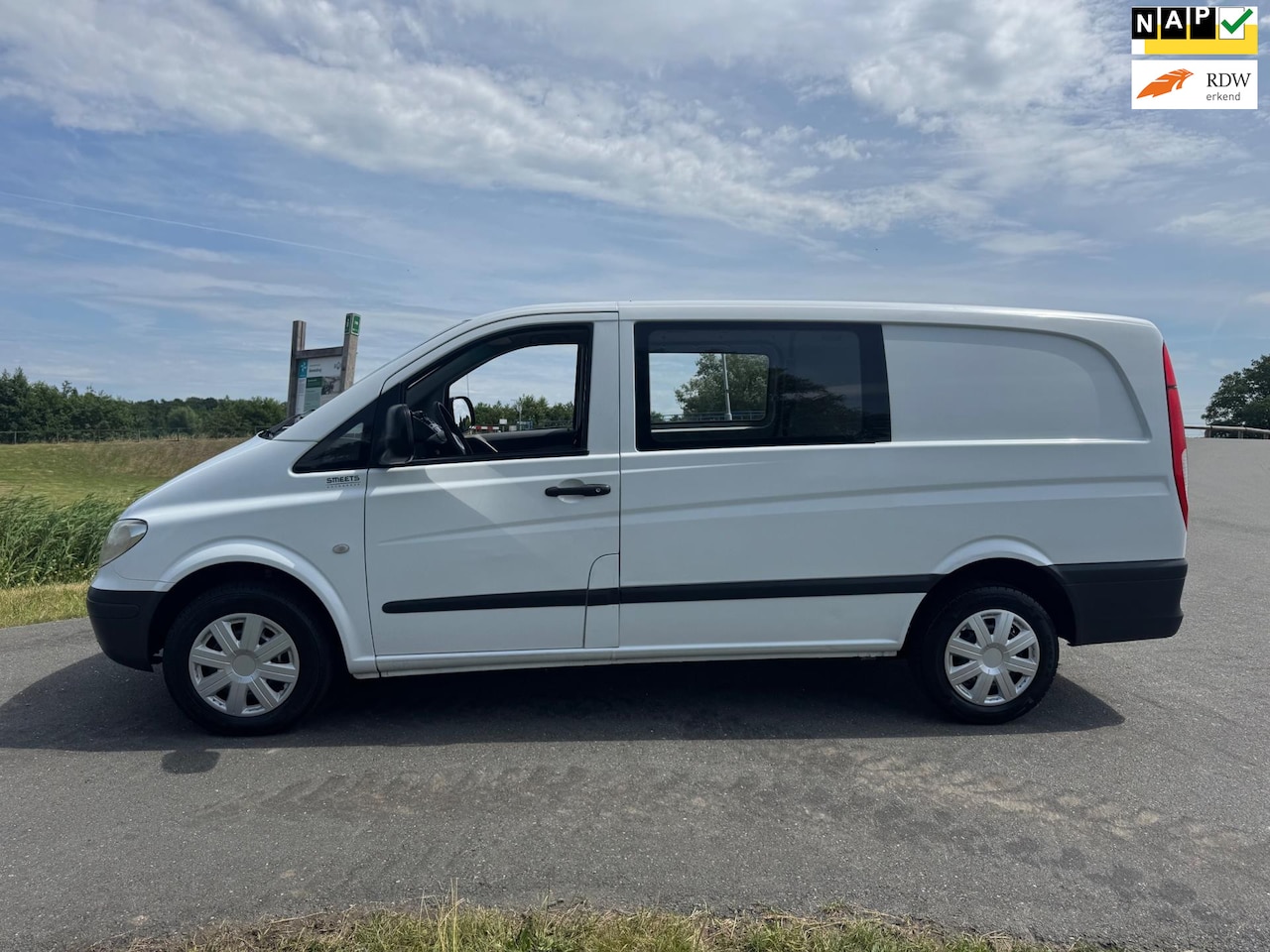Mercedes-Benz Vito - 109 CDI 320 Lang DC Amigo standaard 109 CDI 320 Lang DC Amigo standaard - AutoWereld.nl