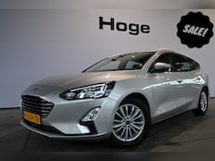Ford Focus Wagon - 1.0 EcoBoost Titanium Business Navigatie 1e Eigenaar ECC Apple CarPlay Achteruitrijcamera