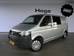 Volkswagen Transporter - 2.0 TDI L2H1 DC Comfortline 85pk BTW Goed Onderhouden Airco Cruise Control Elektrisch pakk