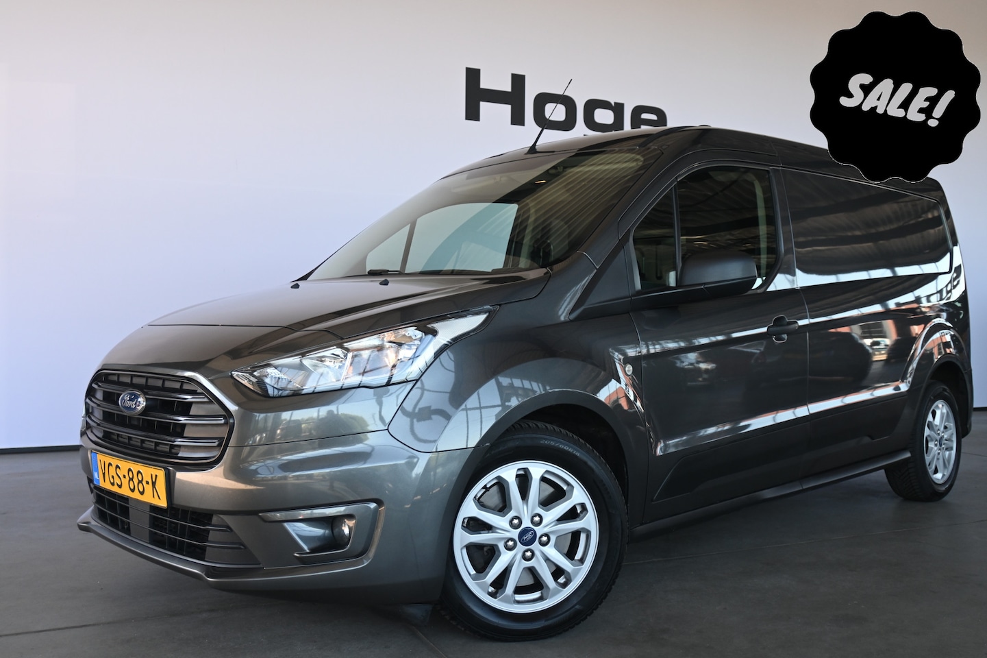Ford Transit Connect - 1.5 EcoBlue L2 Trend Automaat Airco Navigatie Schuifdeur 100% Onderhouden! Inruil Mogelijk - AutoWereld.nl