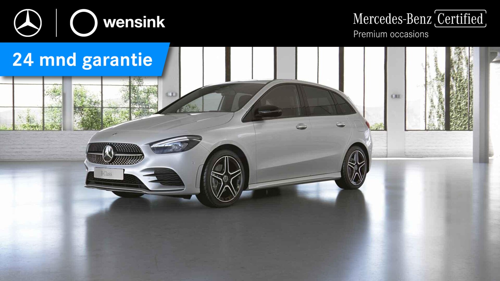 Mercedes-Benz B-klasse - 180 Business Solution AMG | Night | Achteruitrijcamera | Stoelverwarming | - AutoWereld.nl
