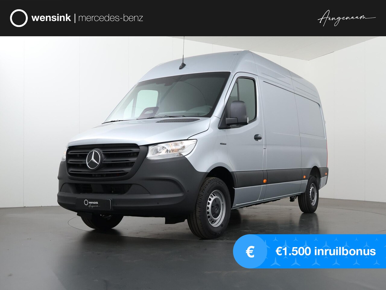Mercedes-Benz eSprinter - 314 GB L2 RWD PRO | Trekhaak | 3 zits | Achteruitrijcamera | Climate Control | Cruise Cont - AutoWereld.nl