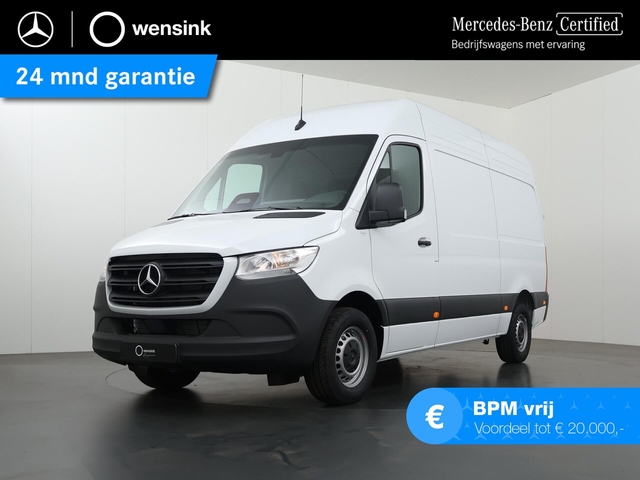 Mercedes-Benz Sprinter - 315 L2H2 RWD PRO Automaat | BPM VRIJ | 3500 kg TREKKEN | Comfort Bijrijdersstoel | Climate - AutoWereld.nl