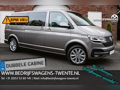 Volkswagen Transporter - 2.0 TDI 204PK 4-Motion L2H1 Dub/Cab LED NAVI
