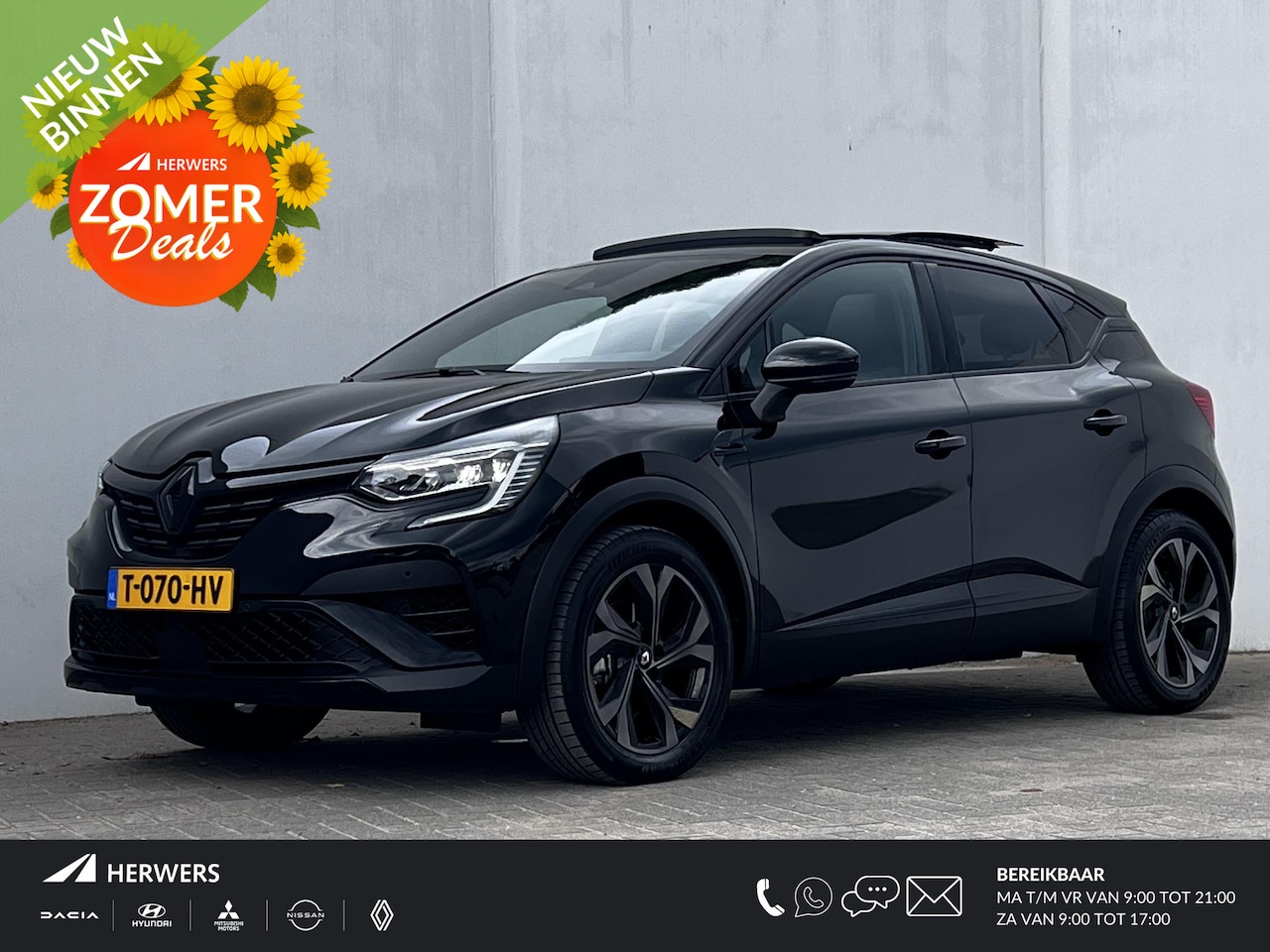 Renault Captur - 1.6 E-Tech full hybrid 145 E-Tech engineered / Dealer onderhouden / Panorama schuif- kante - AutoWereld.nl