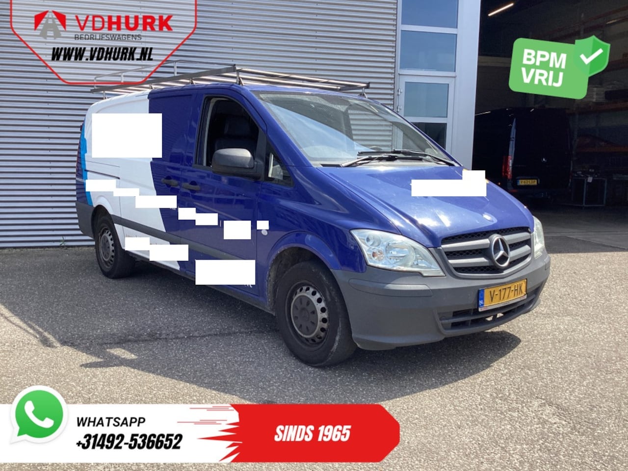 Mercedes-Benz Vito - 116 CDI L2 EXPORT ONLY Carplay/ Imperiaal/ Airco/ Trekhaak - AutoWereld.nl