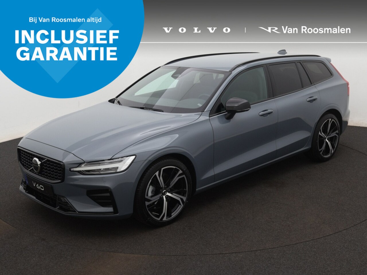 Volvo V60 - 2.0 B3 Plus Dark | Sportstoelen | Zwarte hemel | Camera - AutoWereld.nl
