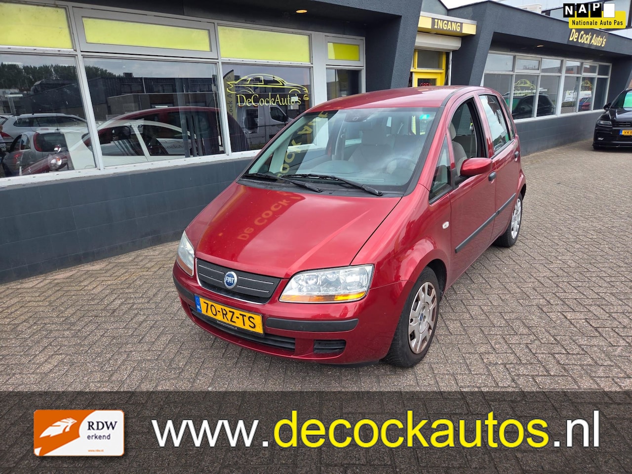 Fiat Idea - 1.4-16V Active Plus/AIRCO - AutoWereld.nl