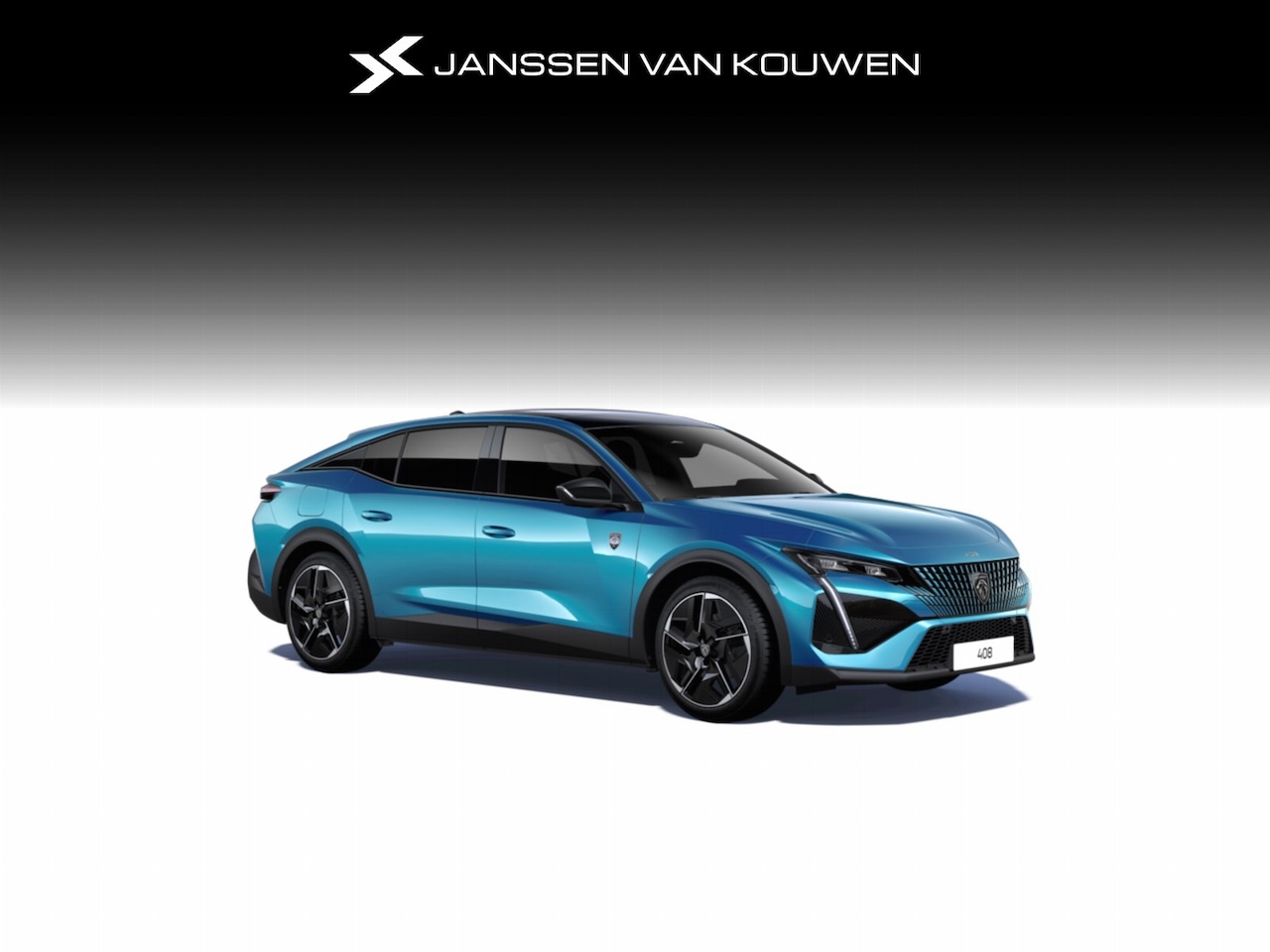 Peugeot 408 - GT | 19" lichtmetalen velgen 'GRAPHITE' | Adaptieve cruise control | Bekleding Alcantara/k - AutoWereld.nl