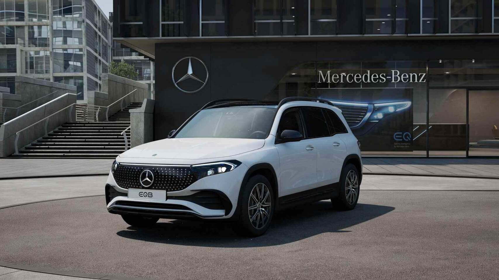 Mercedes-Benz EQB - 250+ Business Solution AMG 7p. 71 kWh - AutoWereld.nl