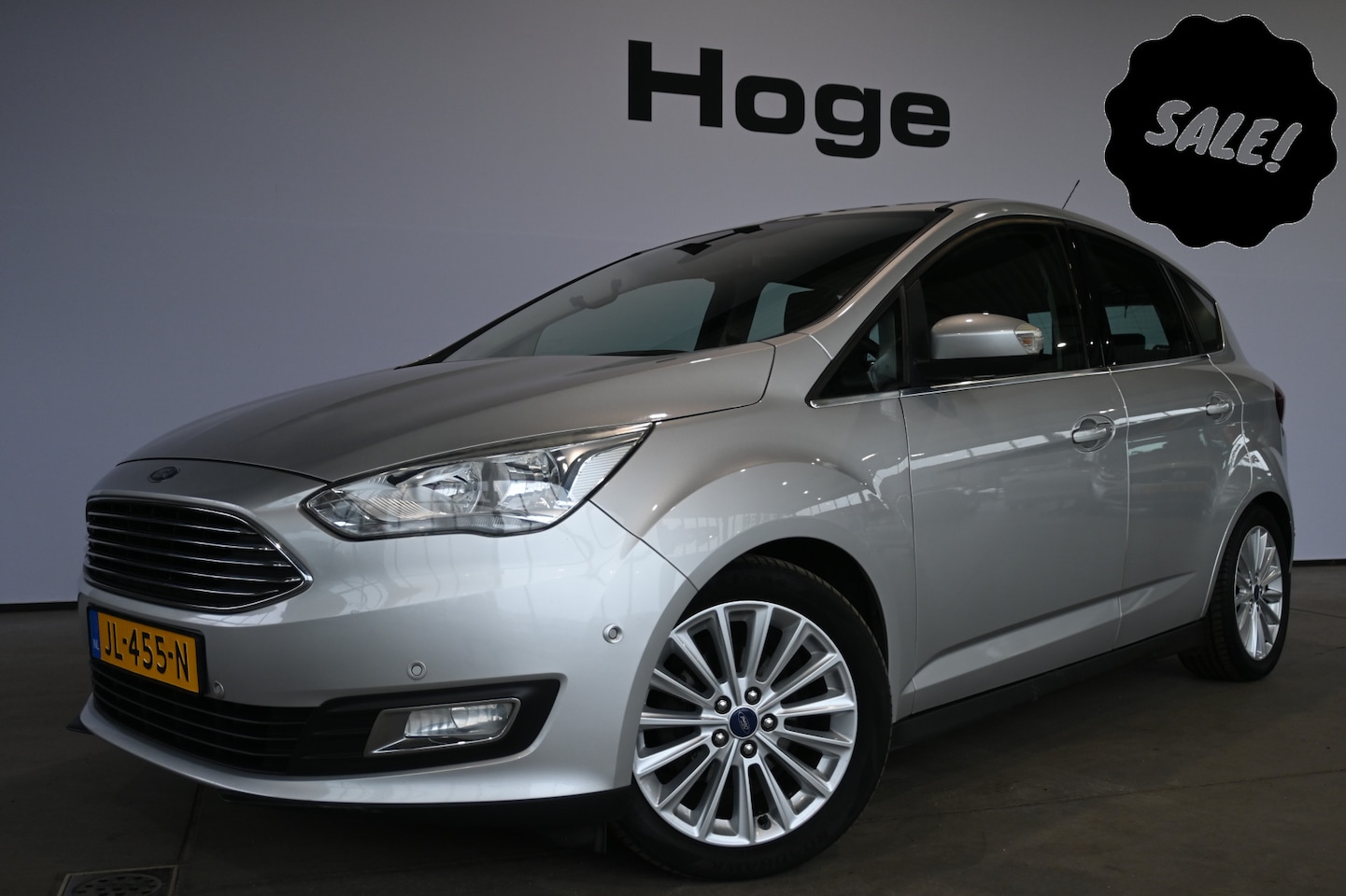 Ford C-Max - 1.0 Titanium Clima Cruise control Navigatie Rijklaarprijs Inruil Mogelijk! - AutoWereld.nl