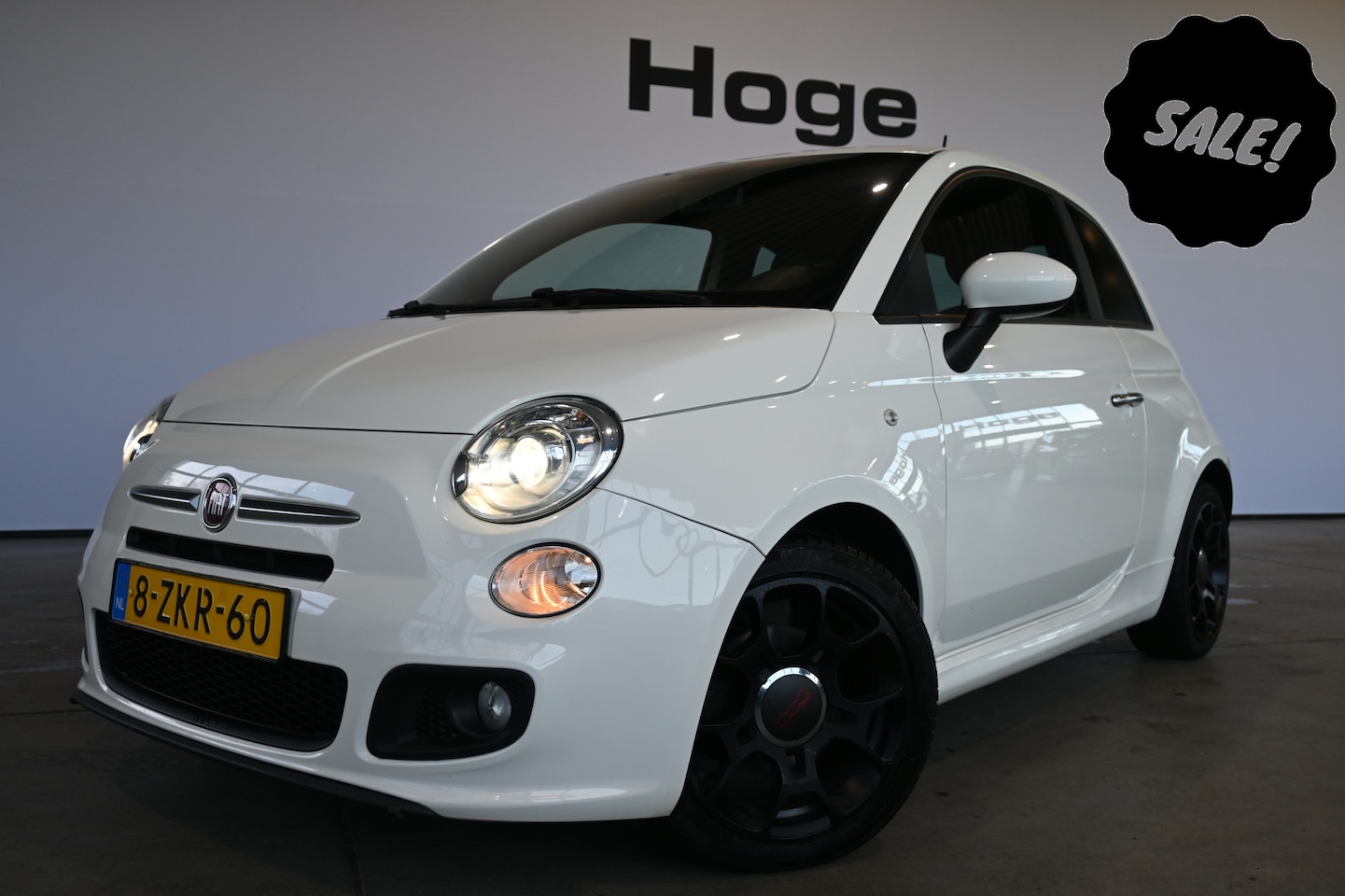 Fiat 500 - 0.9 TwinAir Turbo 500S Airco ECC Lederen Sportstoelen Licht metaal Inruil mogelijk - AutoWereld.nl