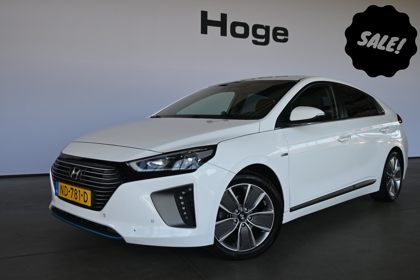Hyundai IONIQ - 1.6 GDi Hybride First Edition Automaat Clima Navigatie Schuifdak Rijklaarprijs Inruil Moge - AutoWereld.nl