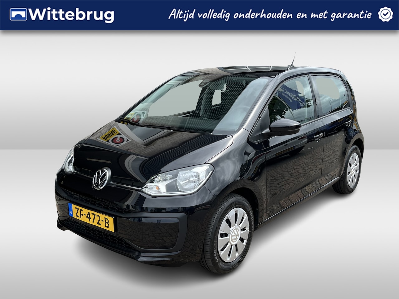 Volkswagen Up! - 1.0 BMT move up! / AIRCO/ 5 DEURS/ BLUETOOTH/ ZEER ZUINIG/ RADIO/ START-STOP SYSTEEM/ ISOF - AutoWereld.nl