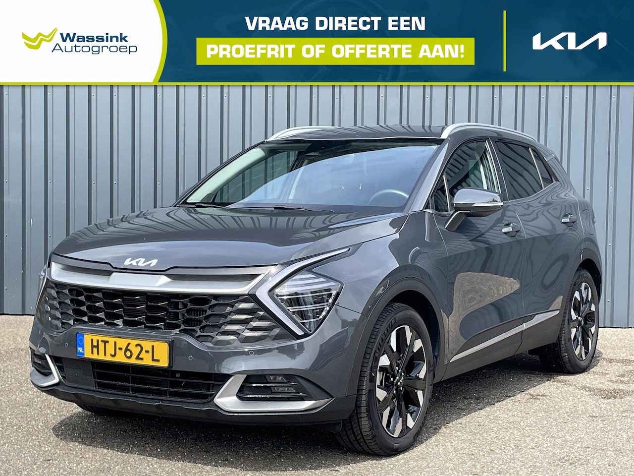 Kia Sportage - 1.6 T-GDi 265pk Plug-In Hybrid AT6 4WD DynamicLine I Adaptive Cruise I Elektrische Stoelen - AutoWereld.nl