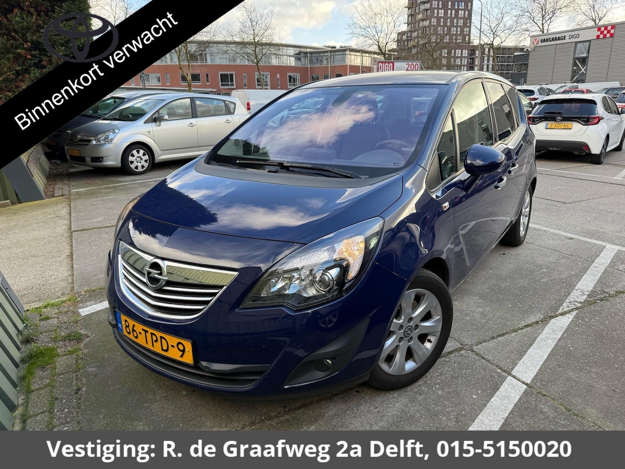 Opel Meriva - 1.4 Turbo Cosmo | Navigatie | Trekhaak | Parkeersensoren Voor & Achter | - AutoWereld.nl