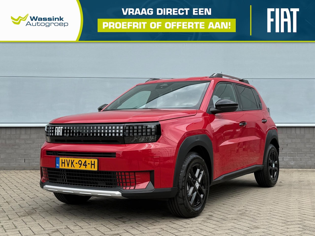 Fiat Grande Panda - 1.2 Hybrid 100pk eDCT6 Icon | Automaat | Parkeersensoren | Cruise Control | Airco | Carpla - AutoWereld.nl