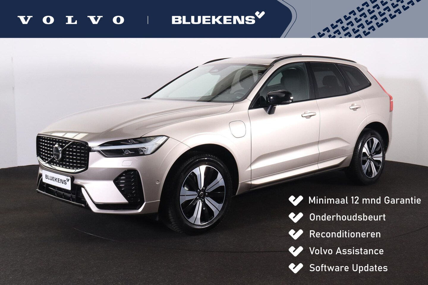 Volvo XC60 - T6 Recharge AWD Plus Dark - LONG RANGE - Panorama/schuifdak - IntelliSafe Assist & Surroun - AutoWereld.nl