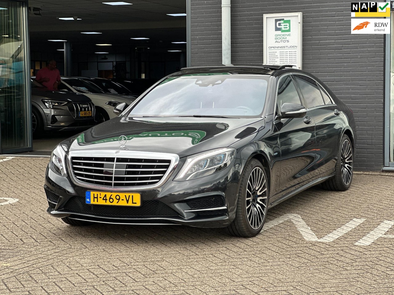 Mercedes-Benz S-klasse - 500 PLUG-IN HYBRID Lang/PANO-DAK/CAMERA/softclose/NETTE STAAT!! - AutoWereld.nl