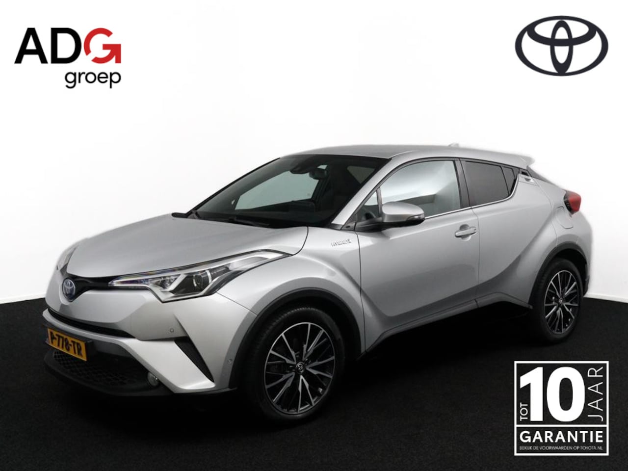 Toyota C-HR - 1.8 Hybrid Executive | Kunstlederen/ Stof bekleding | Navigatie | Parkeersensoren Rondom | - AutoWereld.nl