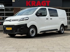 Citroën Jumpy - 2.0 BlueHDI 120 Club XL DC S&S|DUBBELCABINE|EURO6|1e EIG|airco|cruise|trekhaak|bluetooth|e