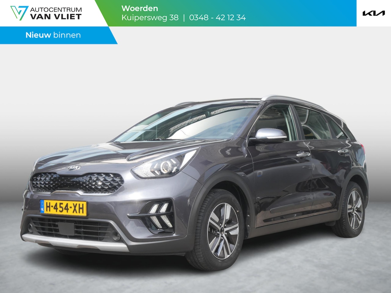 Kia Niro - 1.6 GDi Hybrid DynamicLine | Cruise | Clima | Camera | Carplay | Navi | - AutoWereld.nl