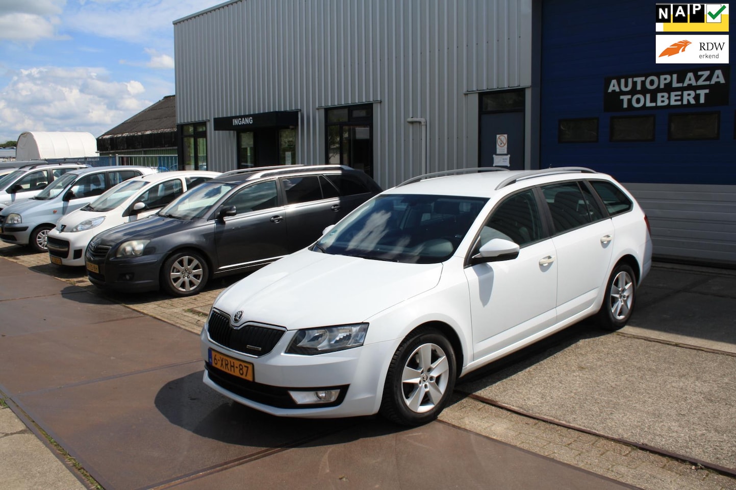 Skoda Octavia Combi - 1.6 TDI Greenline Businessline CLIMA*NAVI*CRUISE CONTROL* - AutoWereld.nl