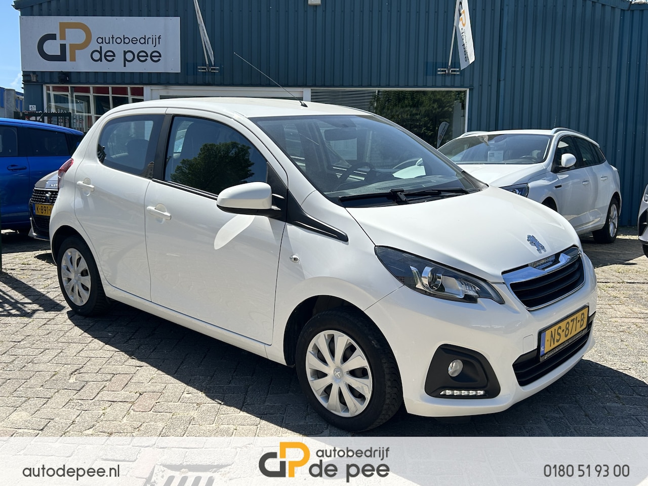 Peugeot 108 - 1.0 e-VTi Blue Lion GARANTIE/AIRCO/CV+AB/EL.RAMEN/BLUETOOTH rijklaarprijs! - AutoWereld.nl