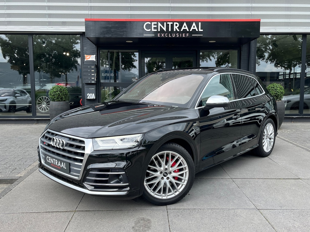 Audi SQ5 - 3.0 TFSI Quattro 354PK|Pano|Memory|Head-Up|Luchtvering|Carbon|Camera|ACC|Keyless|Leder|Car - AutoWereld.nl