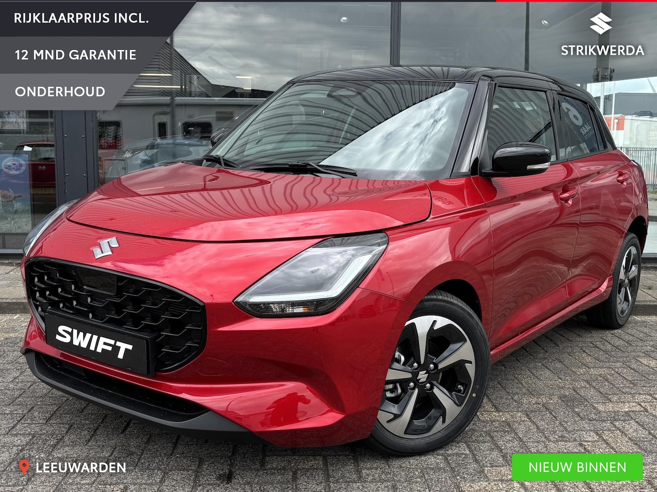 Suzuki Swift - 1.2 Style Smart Hybrid Incl 2300,- Korting/Cruise/Clima - AutoWereld.nl