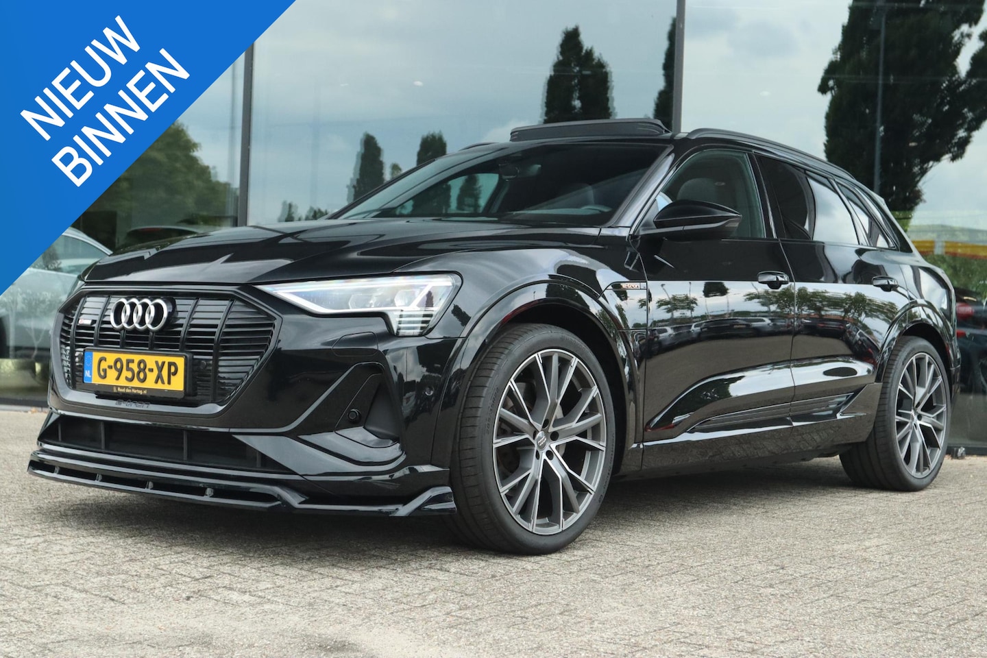 Audi e-tron - 50 QUATTRO LAUNCH EDITION BLACK S-LINE 71 KWH | PANO | VIRT. COCKPIT | MEMORY | LUCHTVERIN - AutoWereld.nl