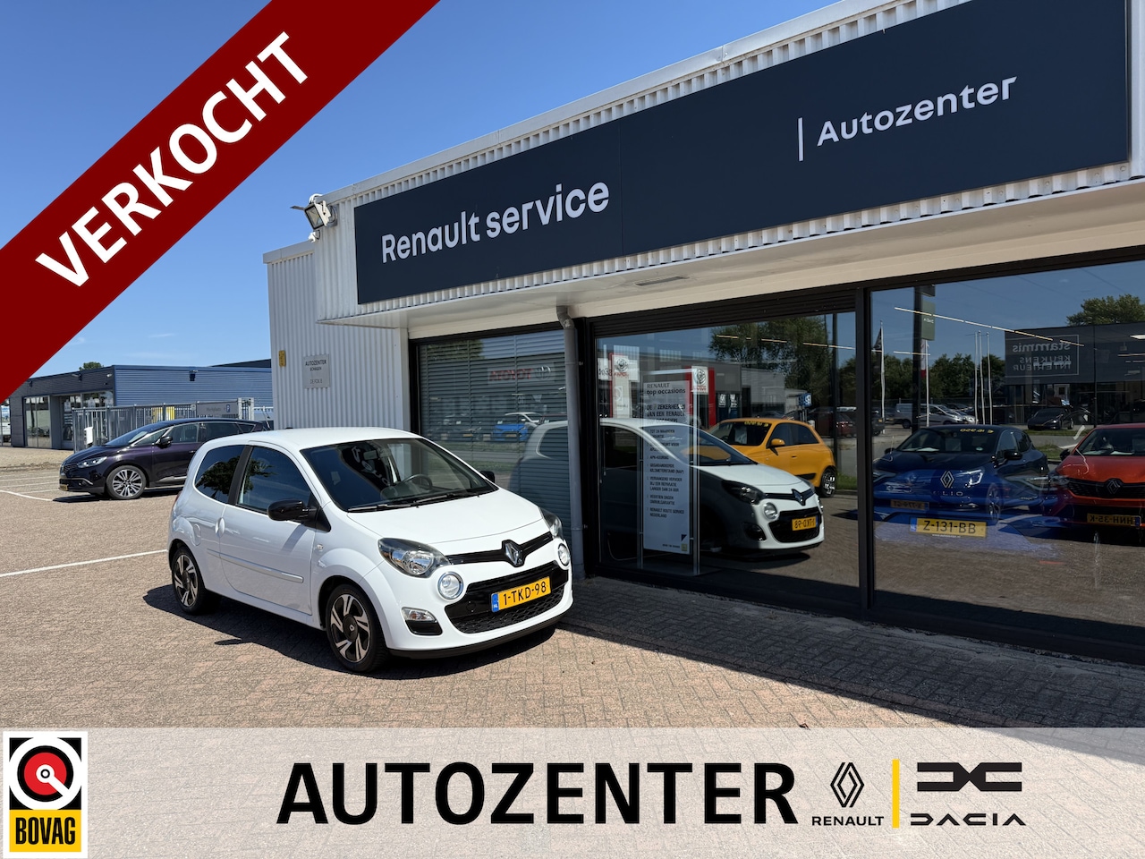 Renault Twingo - 1.2 16V Dynamique | cruise control | carkit | streaming audio | lichtmetalen velgen | tijd - AutoWereld.nl