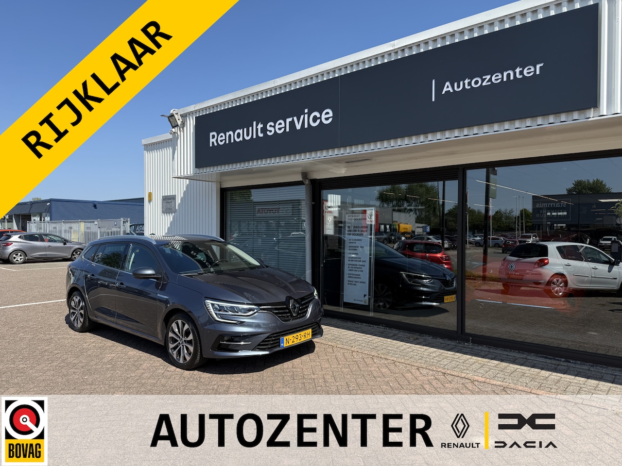 Renault Mégane E-Tech - Estate 1.6 Plug-In Hybrid 160 Edition One | afn.trekhaak | leer | stoel+stuurverwarming | - AutoWereld.nl