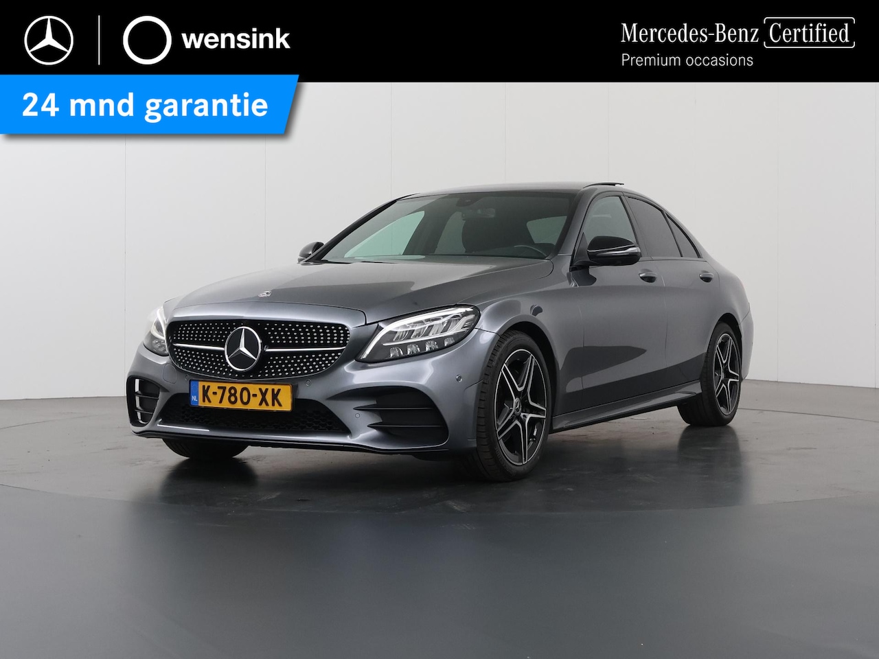 Mercedes-Benz C-klasse - 180 Business Solution AMG | Night | Panoramadak | 360 graden camera | Stoelverwarming | Wi - AutoWereld.nl