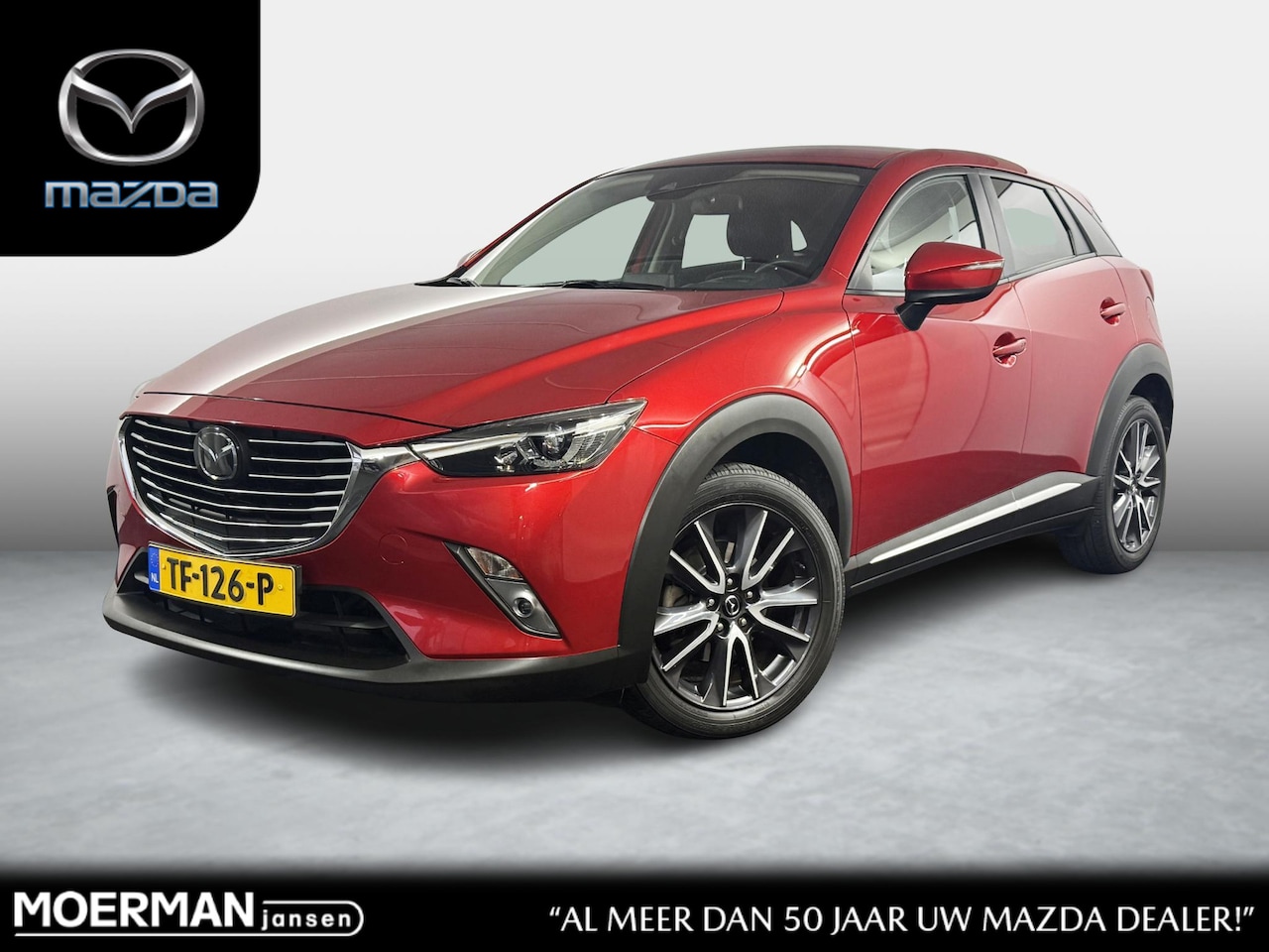 Mazda CX-3 - 2.0 SkyActiv-G 120 GT-M / NL auto / voll. historie / Navigatie / Camera / Bose Premium Sou - AutoWereld.nl