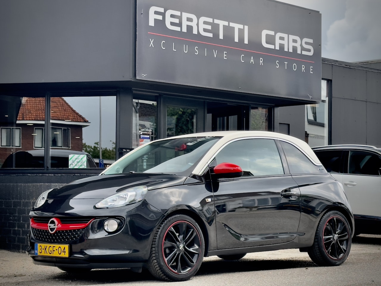 Opel ADAM - 1.4 SLAM TWO-TONE SPORT-LEDER NAVI AIRCO LED LMV PDC - AutoWereld.nl