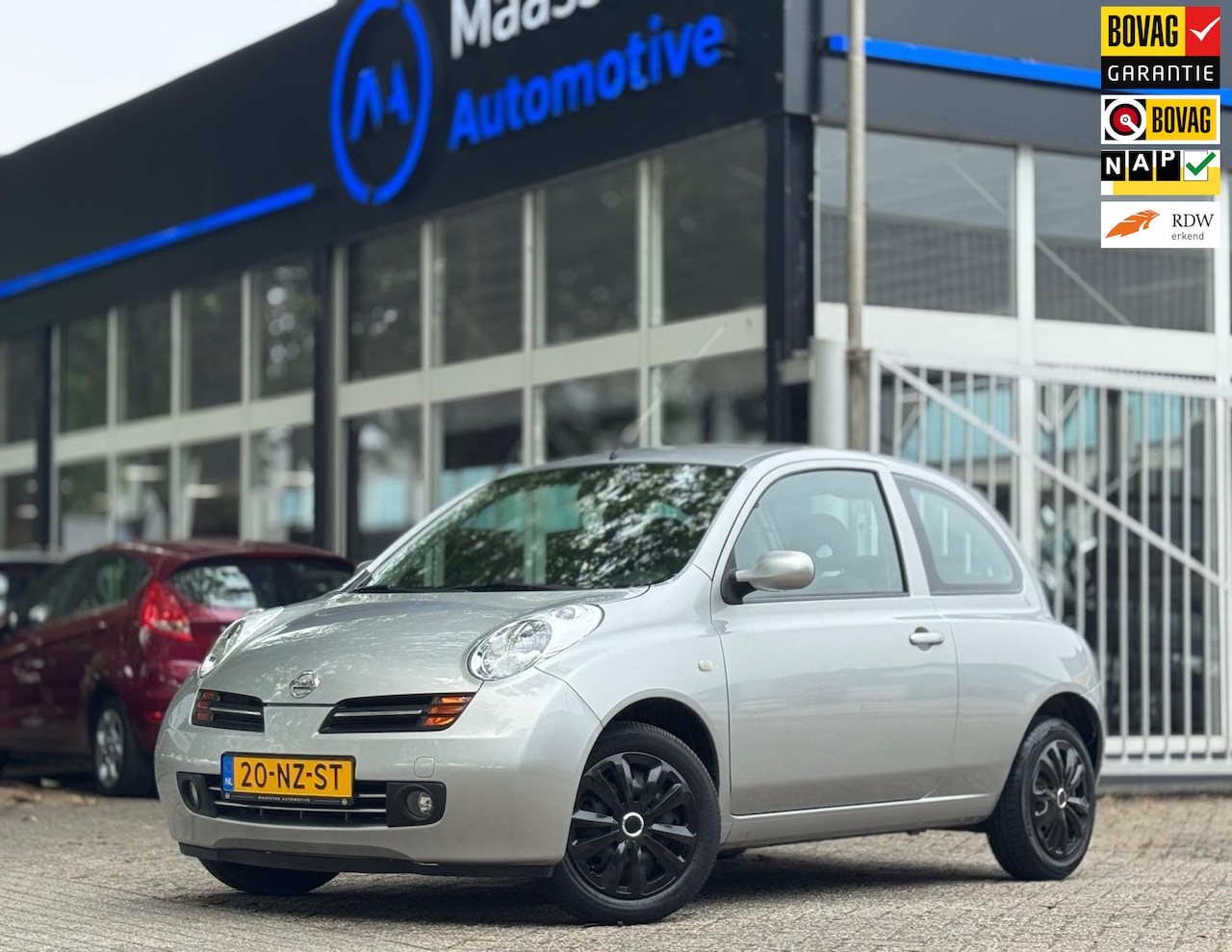 Nissan Micra - 1.2|90.000km Airco Volledig onderhouden Nw APK Topstaat - AutoWereld.nl