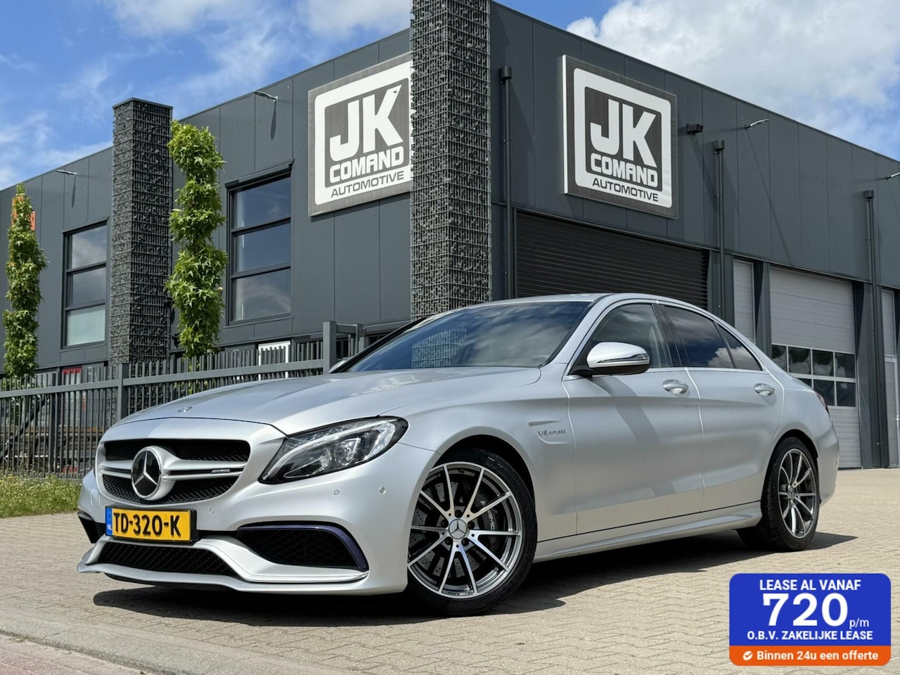 Mercedes-Benz C-klasse - AMG 63 Edition 1 | Burmester | Memory | HU | Keyless | Etc - AutoWereld.nl