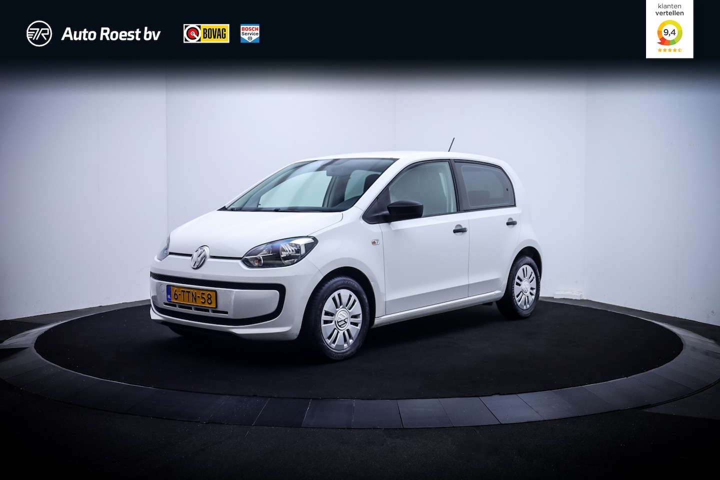 Volkswagen Up! - 1.0 take up! BlueMotion AIRCO | AUX | PRIV GLASS | RADIO CD - AutoWereld.nl