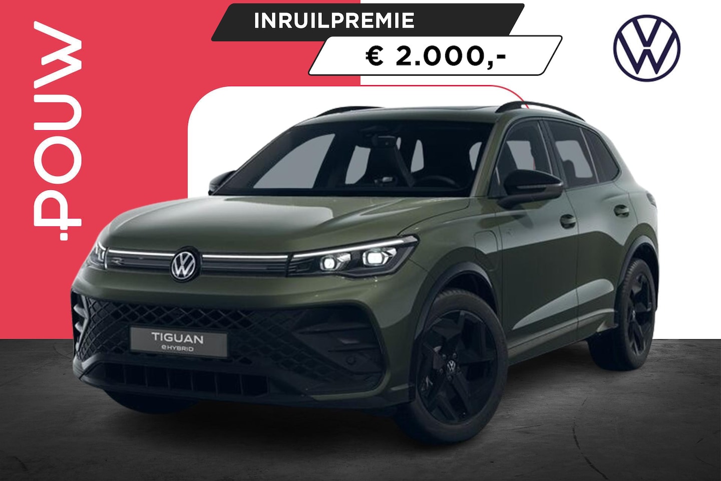 Volkswagen Tiguan - 1.5 eHybrid 204pk DSG R-Line Edition | LMV 19''  | Panoramadak - AutoWereld.nl