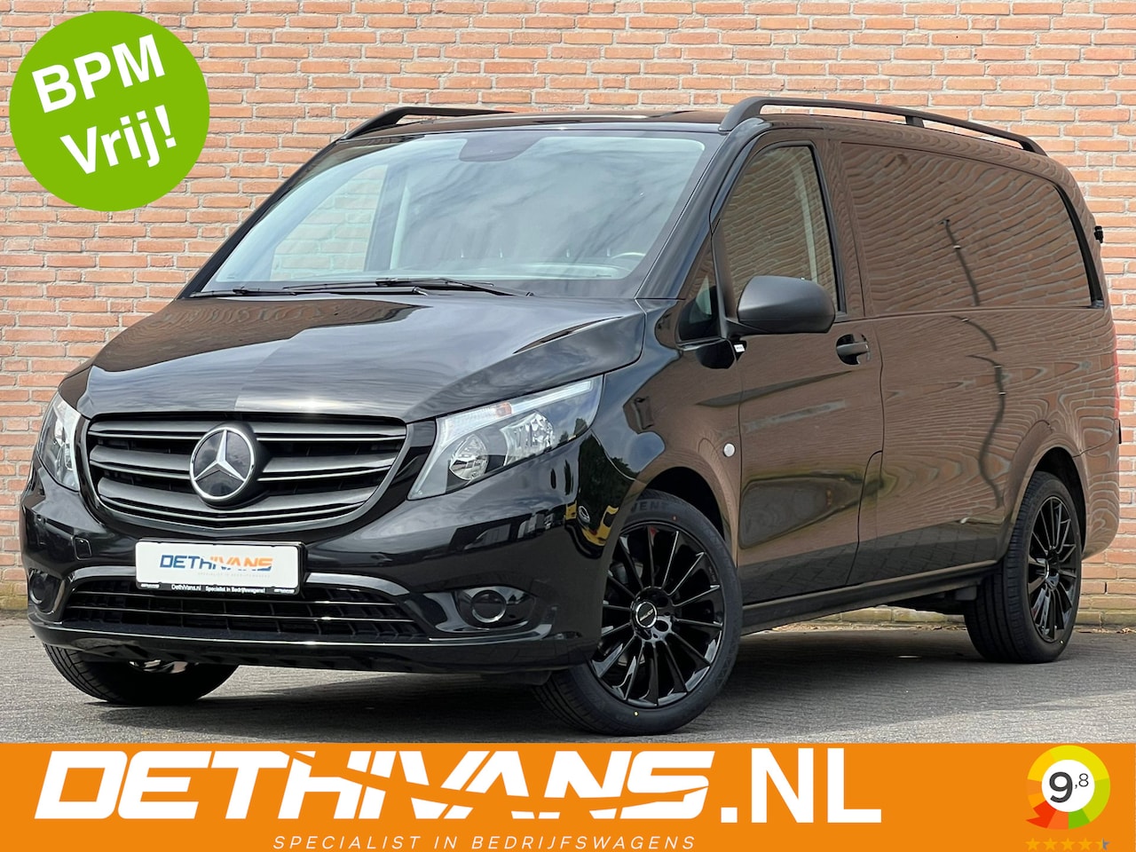 Mercedes-Benz Vito - 114CDI 136PK Lang 9G-Tronic / Distronic / Carplay / 2.500kg Trekhaak - AutoWereld.nl