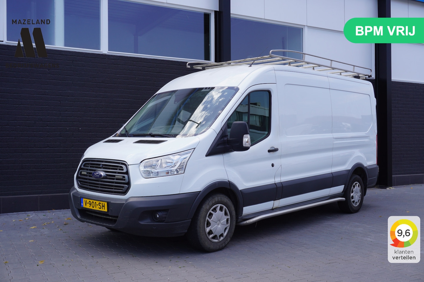 Ford Transit - 2.0 TDCI 170PK L3H2 EURO 6 - Airco - Navi - Cruise - € 9.900,- Excl. - AutoWereld.nl