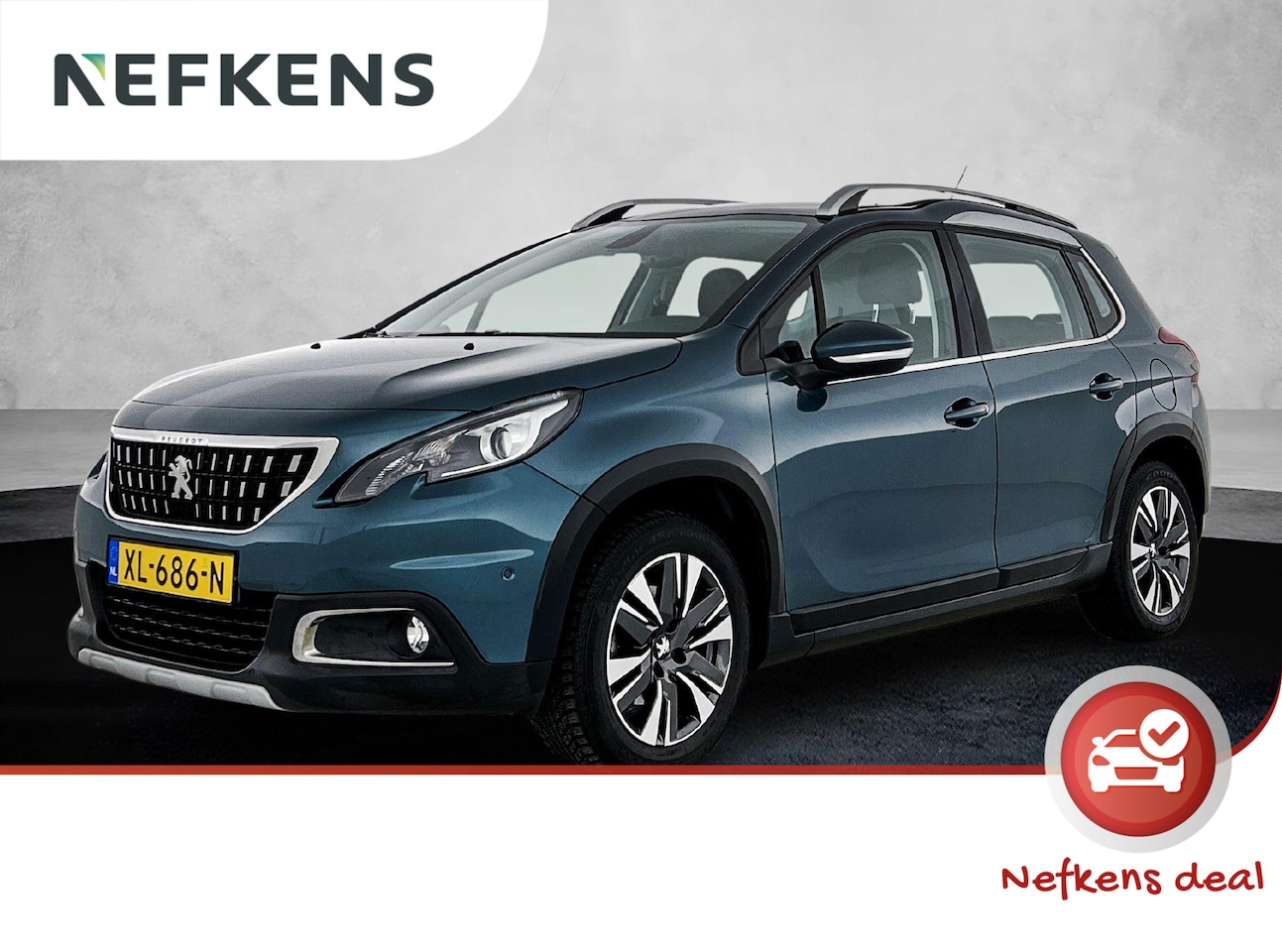 Peugeot 2008 - 1.2 PureTech Allure 110Pk Automaat | Navigatie | Achteruitrijcamera | Parkeersensoren V+A - AutoWereld.nl